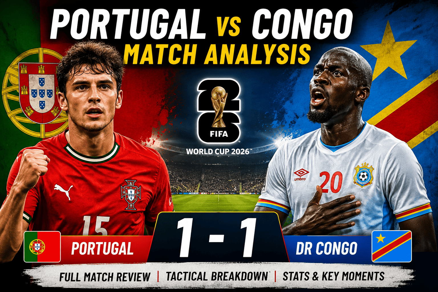 Portugal Vs Congo Result – Post-Match Analysis and Betting Verdict